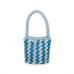 CLOUD BLUE BEATRIX BEADED BAG